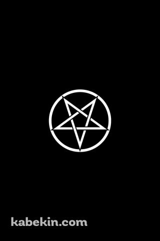 五芒星のAndroidの壁紙(320px x 480px) スマホ用