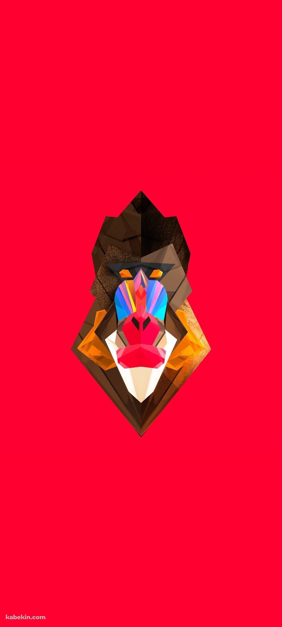 マンドリルのAndroidの壁紙(1080px x 2400px) スマホ用