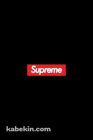Supreme(シュプリーム)のAndroidの壁紙(320px x 480px) スマホ用