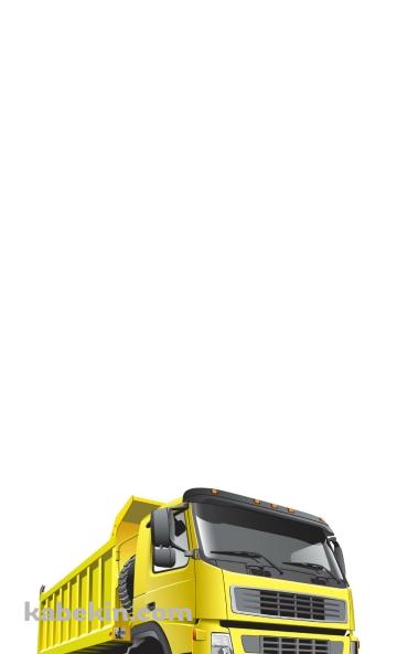 黄色い工事用のトラックのAndroidの壁紙(360px x 592px) スマホ用