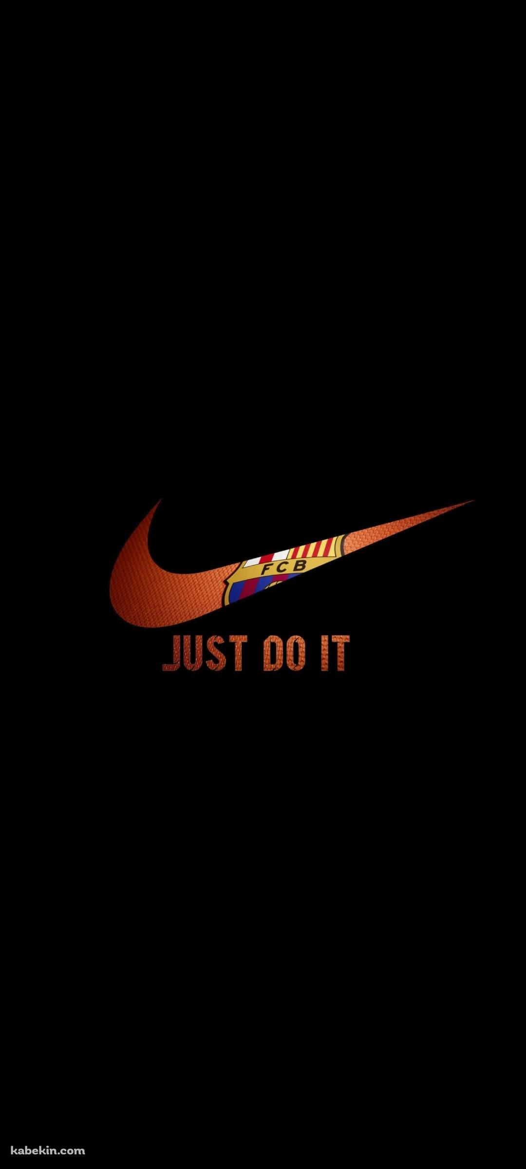 NIKE JUST DO IT バルサのAndroidの壁紙(1080px x 2400px) スマホ用