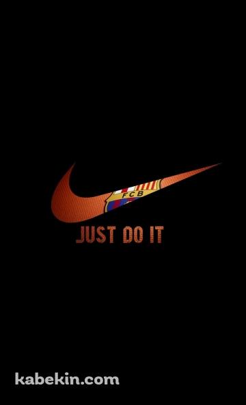 NIKE JUST DO IT バルサのAndroidの壁紙(360px x 592px) スマホ用