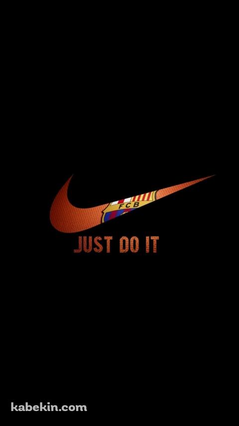 NIKE JUST DO IT バルサのAndroidの壁紙(480px x 854px) スマホ用