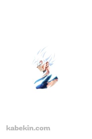 ドラゴンボールスーパー 孫悟空 身勝手の極意のAndroidの壁紙(320px x 480px) スマホ用