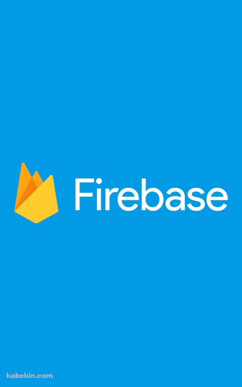 FirebaseのAndroidの壁紙(800px x 1280px) スマホ用