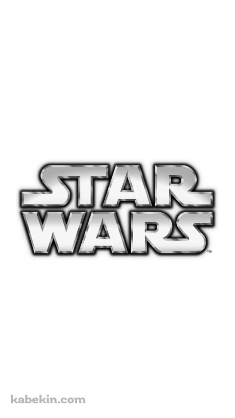 STAR WARS ロゴのAndroidの壁紙(480px x 854px) スマホ用