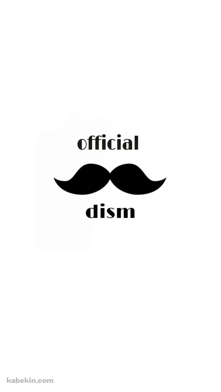 Official髭男dism ロゴのAndroidの壁紙(720px x 1280px) スマホ用