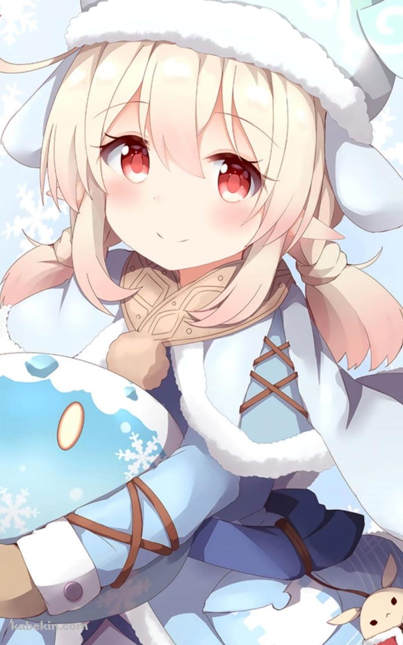 原神インパクト クレー 白のAndroidの壁紙(800px x 1280px) スマホ用