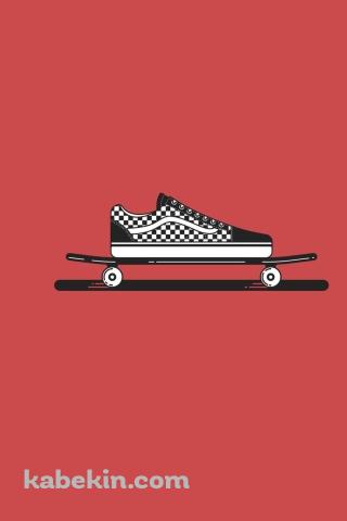 VANS スケボー スニーカーのAndroidの壁紙(320px x 480px) スマホ用