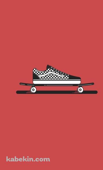 VANS スケボー スニーカーのAndroidの壁紙(360px x 592px) スマホ用