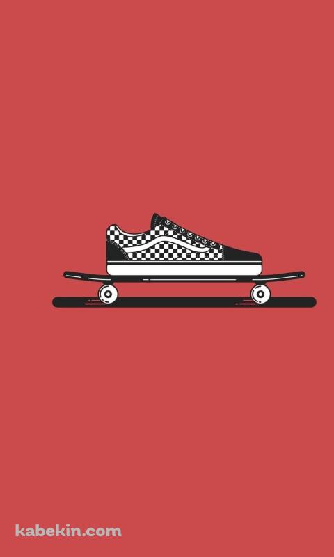 VANS スケボー スニーカーのAndroidの壁紙(480px x 800px) スマホ用
