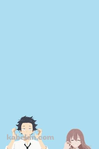聲の形 石田将也 · 西宮硝子のAndroidの壁紙(320px x 480px) スマホ用