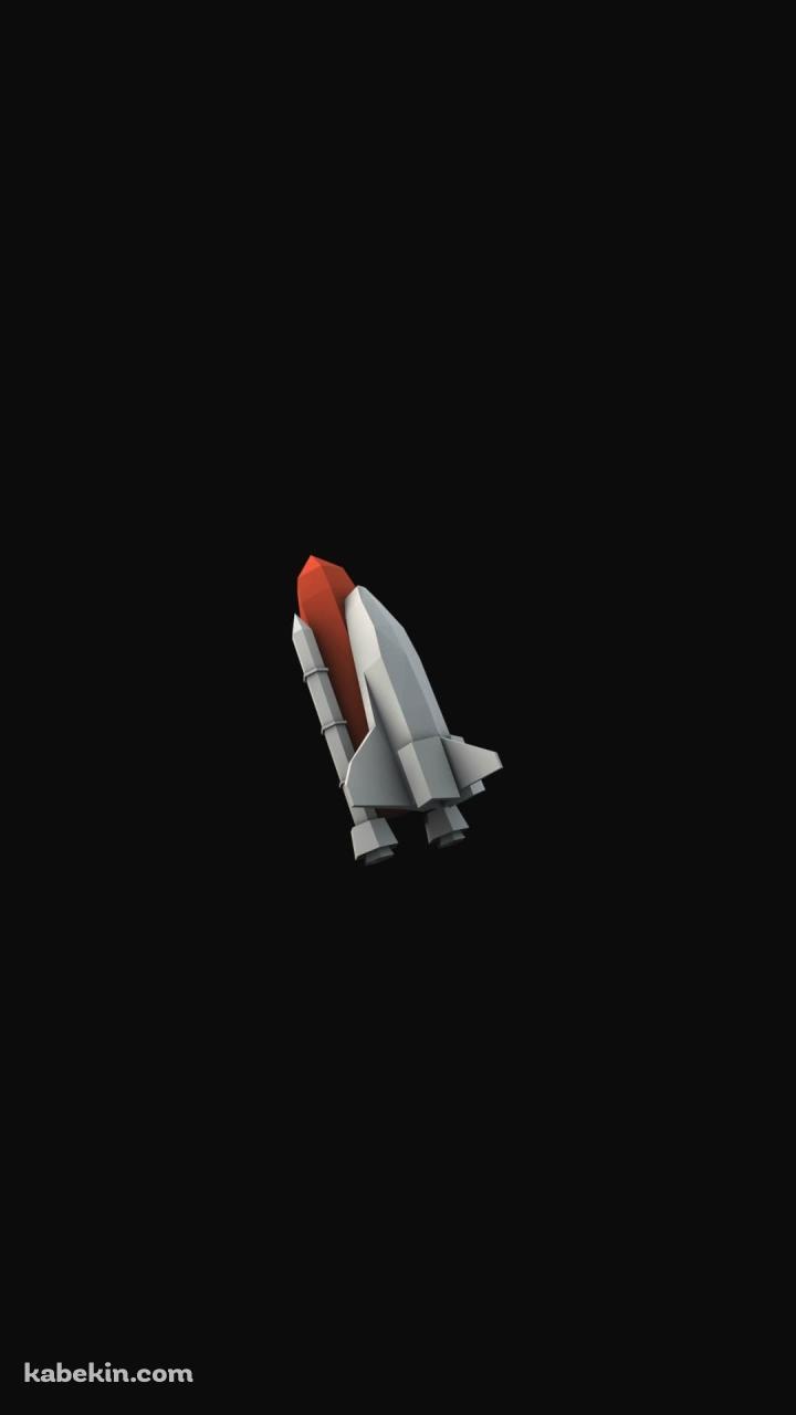 ミニマル スペースシャトルのAndroidの壁紙(720px x 1280px) スマホ用