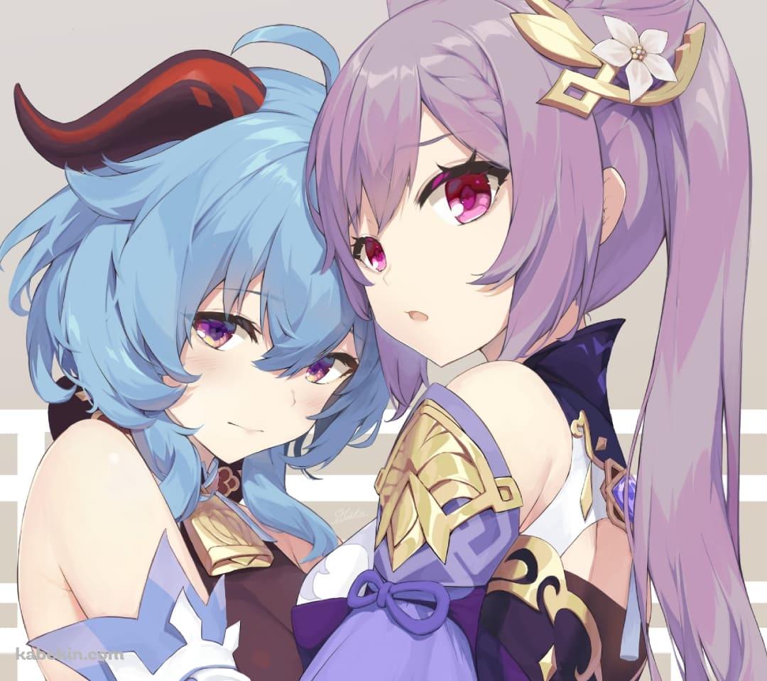 原神 ケキンとかんうのAndroidの壁紙(1080px x 960px) スマホ用