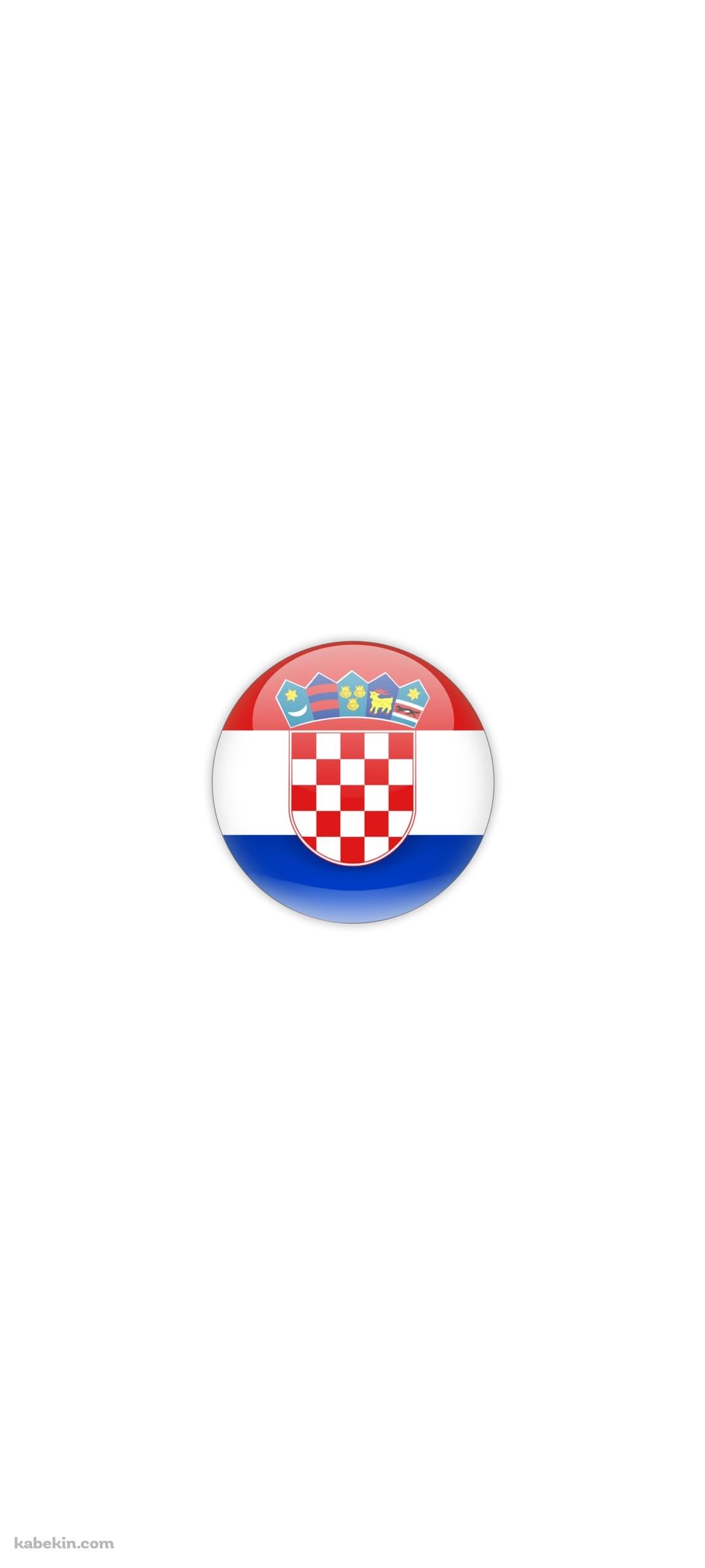 クロアチア 国旗のAndroidの壁紙(1080px x 2400px) スマホ用