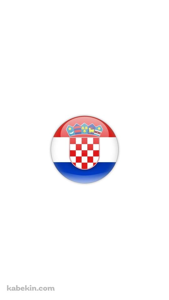 クロアチア 国旗のAndroidの壁紙(540px x 960px) スマホ用