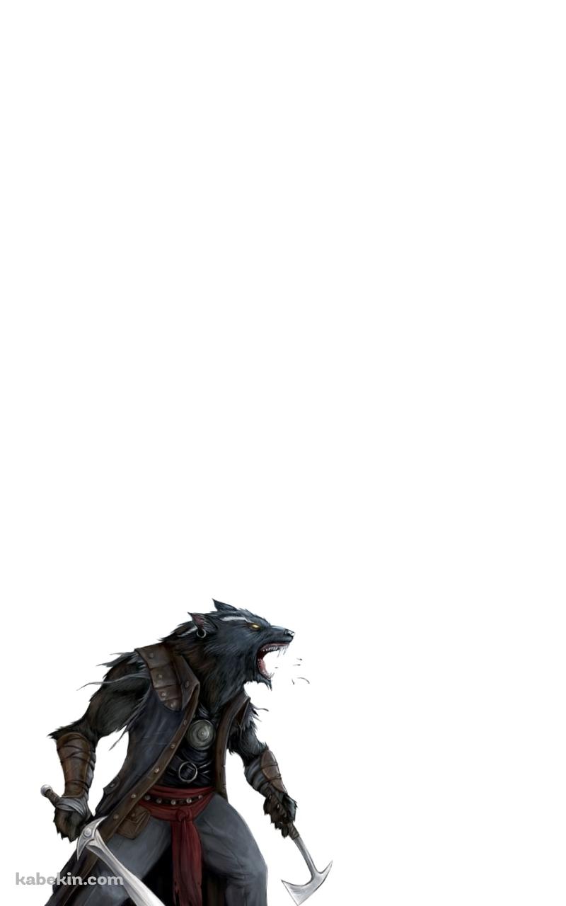 ワーウルフのAndroidの壁紙(800px x 1280px) スマホ用