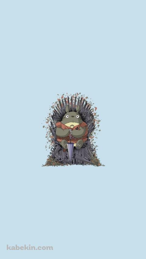 トトロ ゲーム・オブ・スローンズ パロディのAndroidの壁紙(480px x 854px) スマホ用
