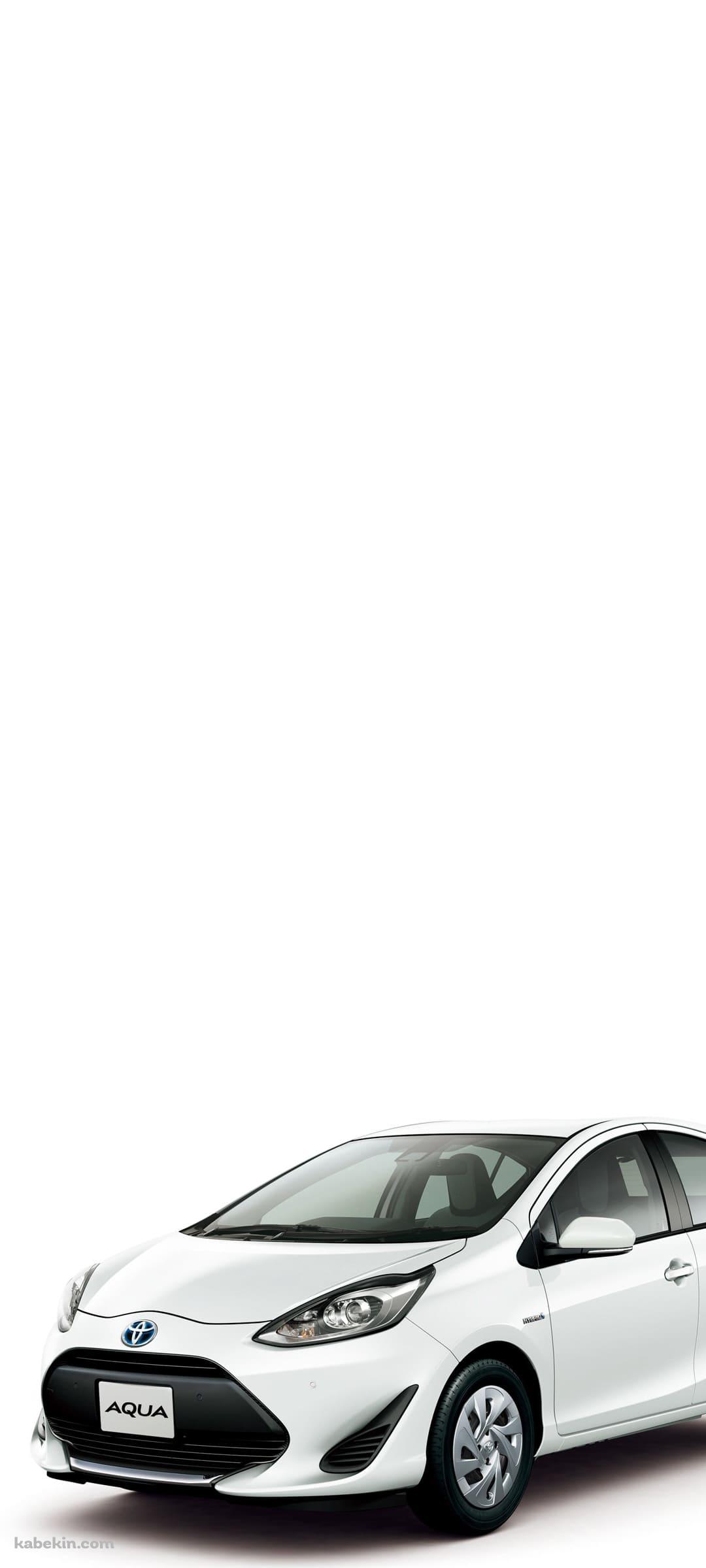 トヨタ アクアのAndroidの壁紙(1080px x 2400px) スマホ用