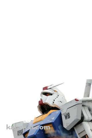 リアルなガンダムのAndroidの壁紙(320px x 480px) スマホ用