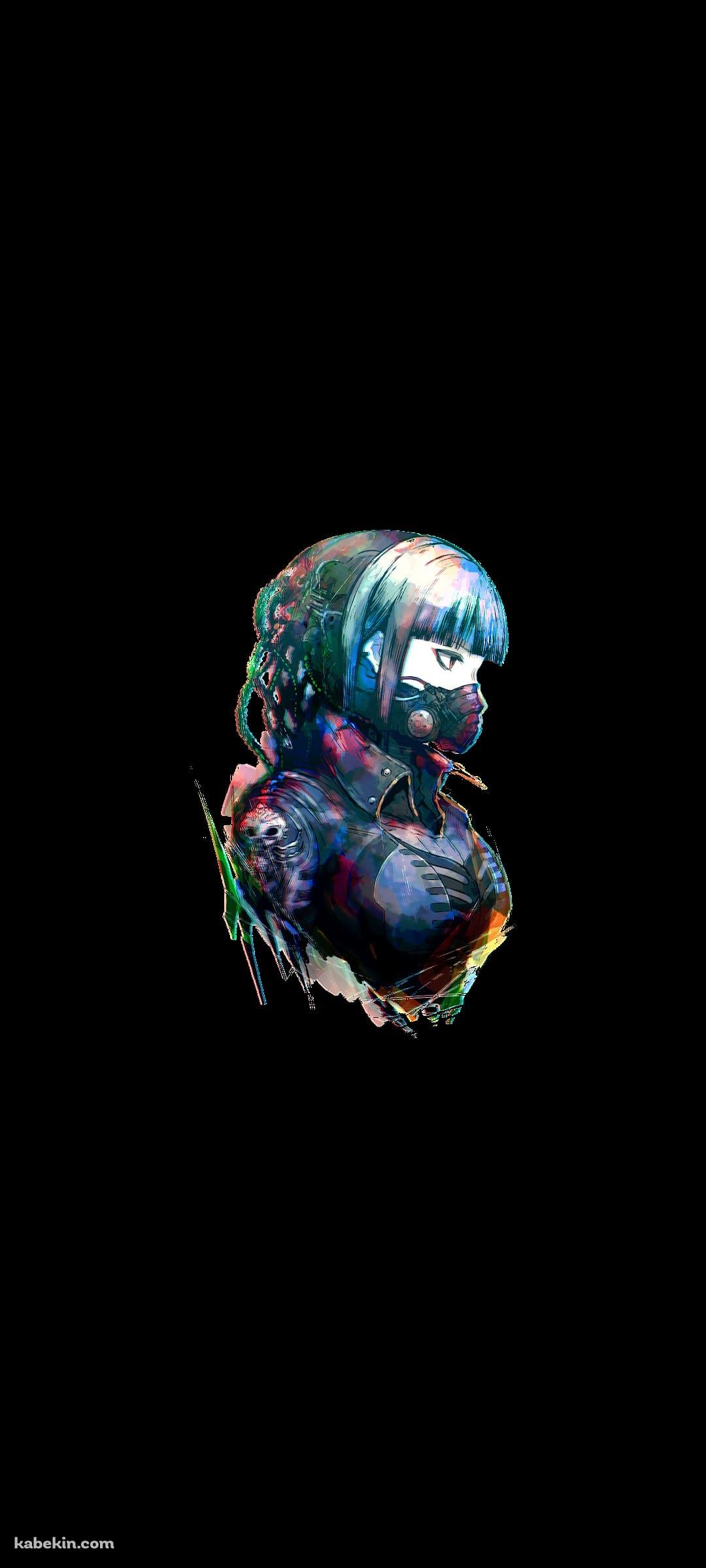 戦闘態勢のかっこいい女性のAndroidの壁紙(1080px x 2400px) スマホ用
