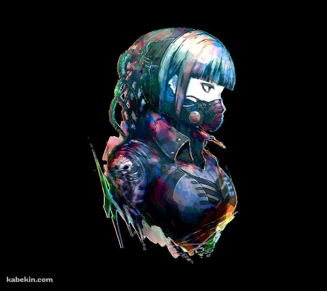 戦闘態勢のかっこいい女性のAndroidの壁紙(1080px x 960px) スマホ用