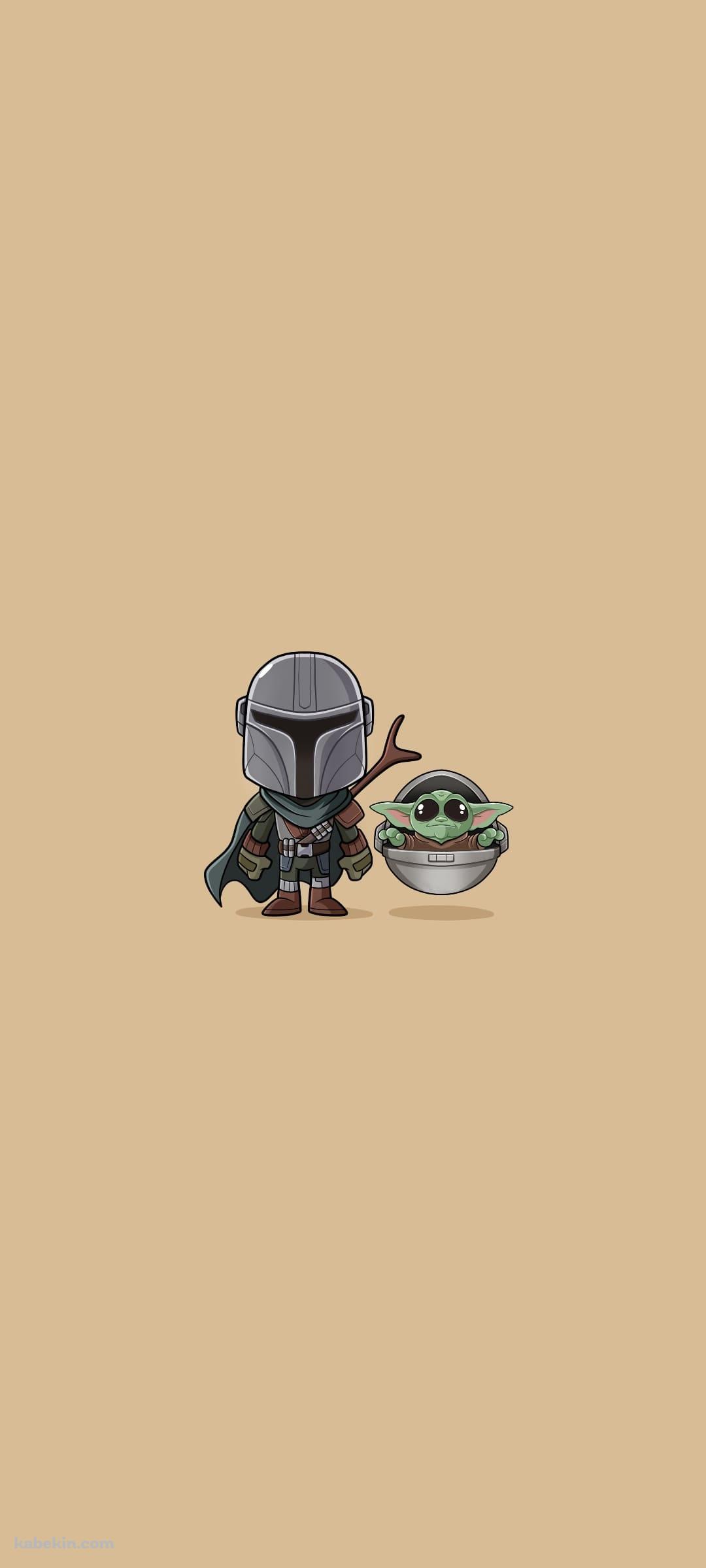 スターウォーズ マンダロリアン ベイビーヨーダのAndroidの壁紙(1080px x 2400px) スマホ用