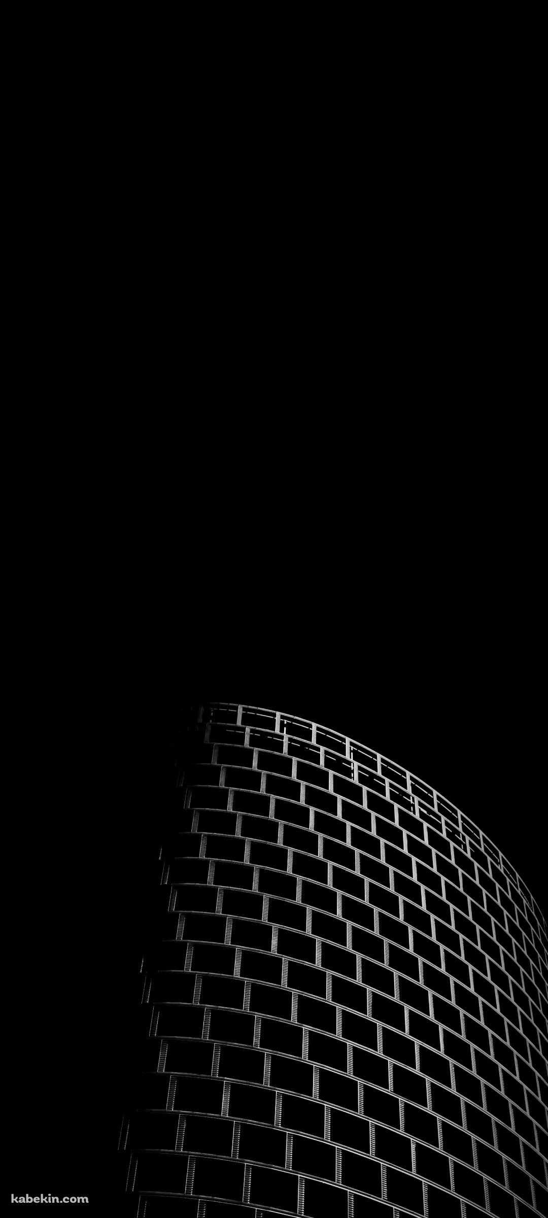 ロンドンのかっこいい黒い建物のAndroidの壁紙(1080px x 2400px) スマホ用