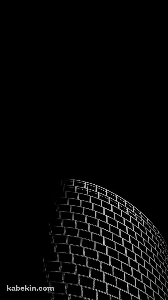 ロンドンのかっこいい黒い建物のAndroidの壁紙(540px x 960px) スマホ用