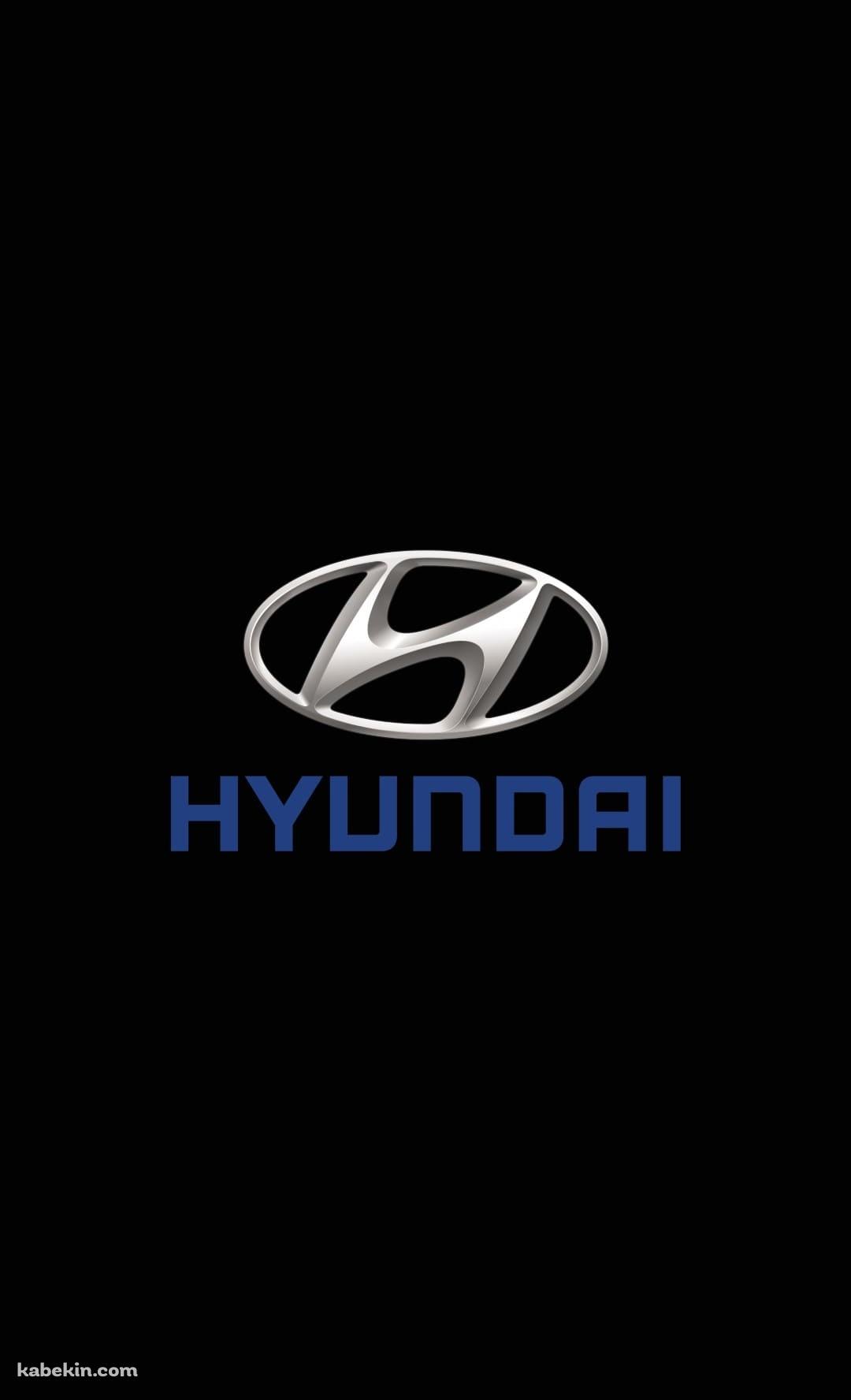 HYUNDAI ヒュンダイ ロゴ エンブレムのAndroidの壁紙(1080px x 1776px) スマホ用