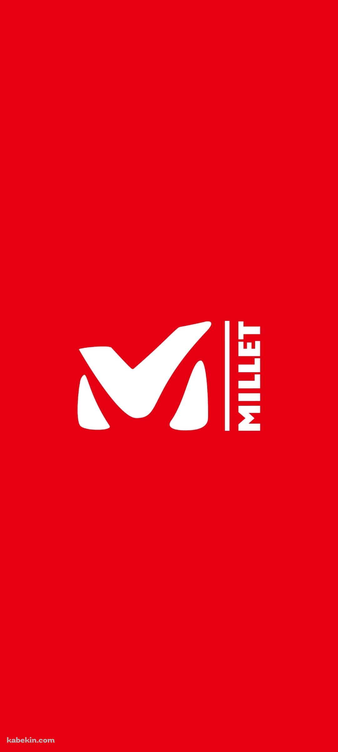 ミレー（MILLET） アウトドアブランドのAndroidの壁紙(1080px x 2400px) スマホ用