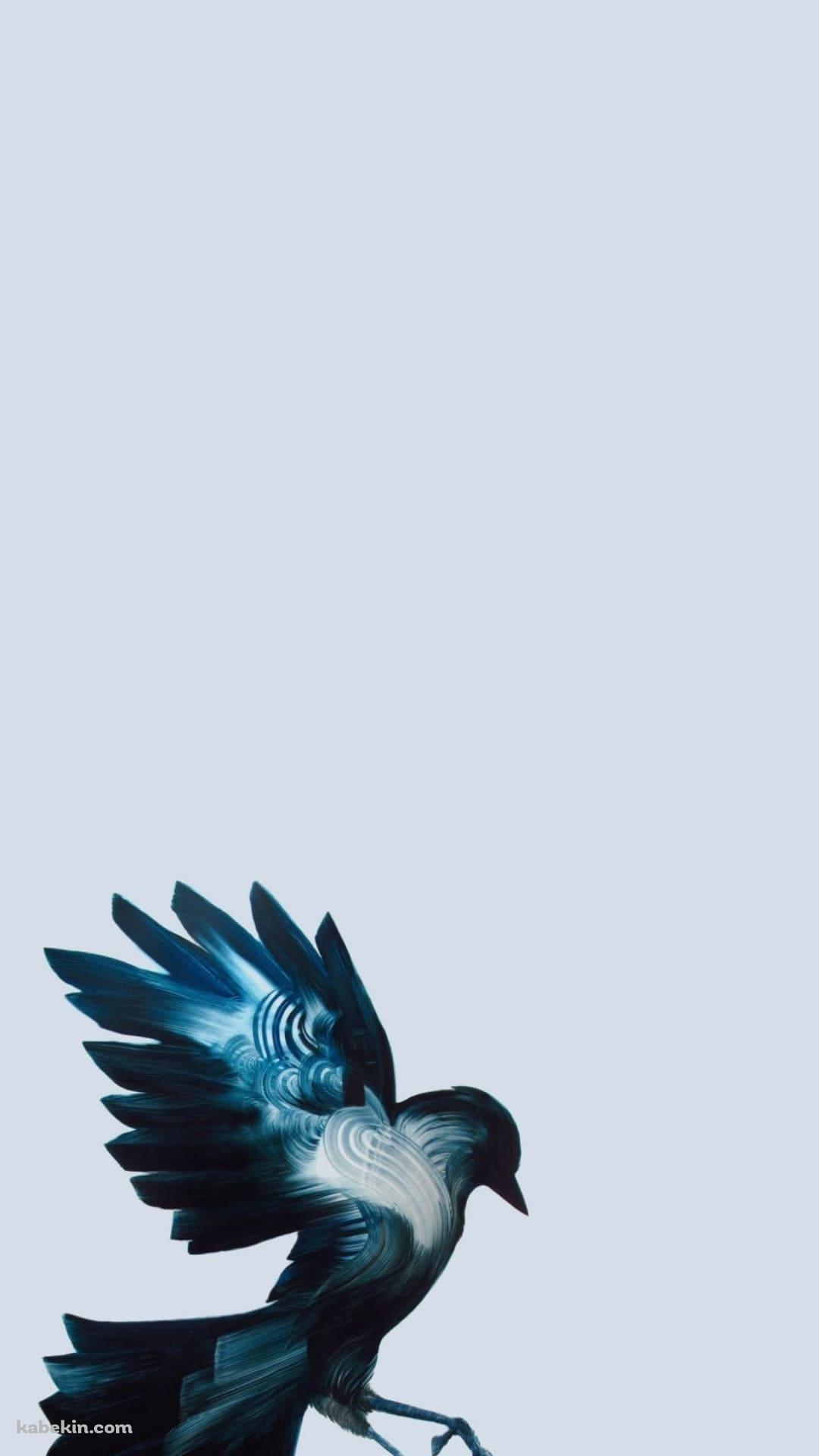 カラス アートワークのAndroidの壁紙(1080px x 1920px) スマホ用