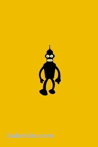 フューチュラマ ベンダーのAndroidの壁紙(320px x 480px) スマホ用