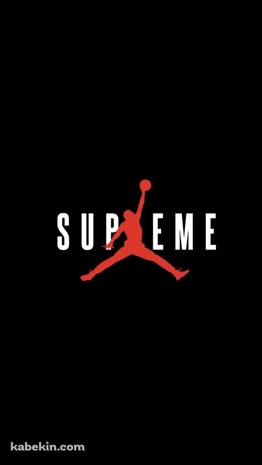 SUPREME X ジョーダンのAndroidの壁紙(540px x 960px) スマホ用