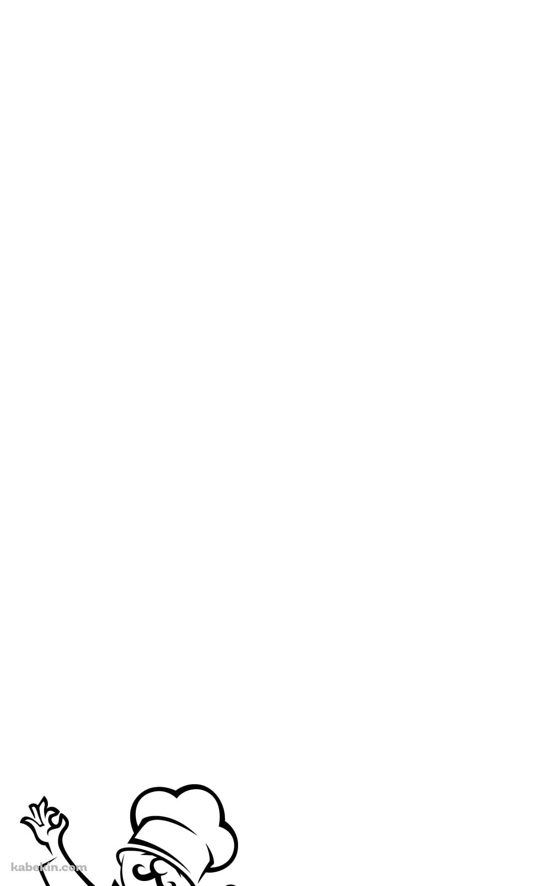 髭が生えた料理人のAndroidの壁紙(1080px x 1776px) スマホ用