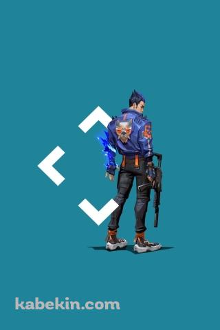 VALORANT かっこいいヨル YORUのAndroidの壁紙(320px x 480px) スマホ用