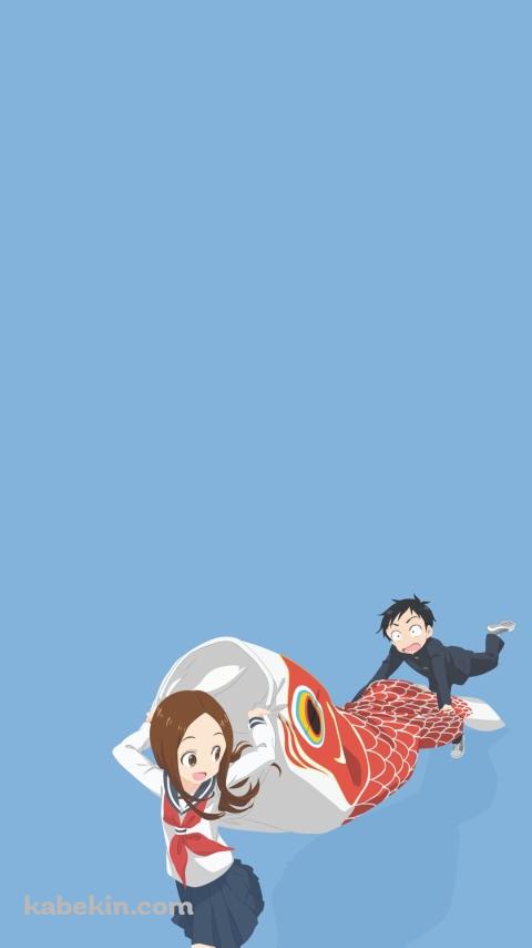 からかい上手の高木さん 西片のAndroidの壁紙(480px x 854px) スマホ用