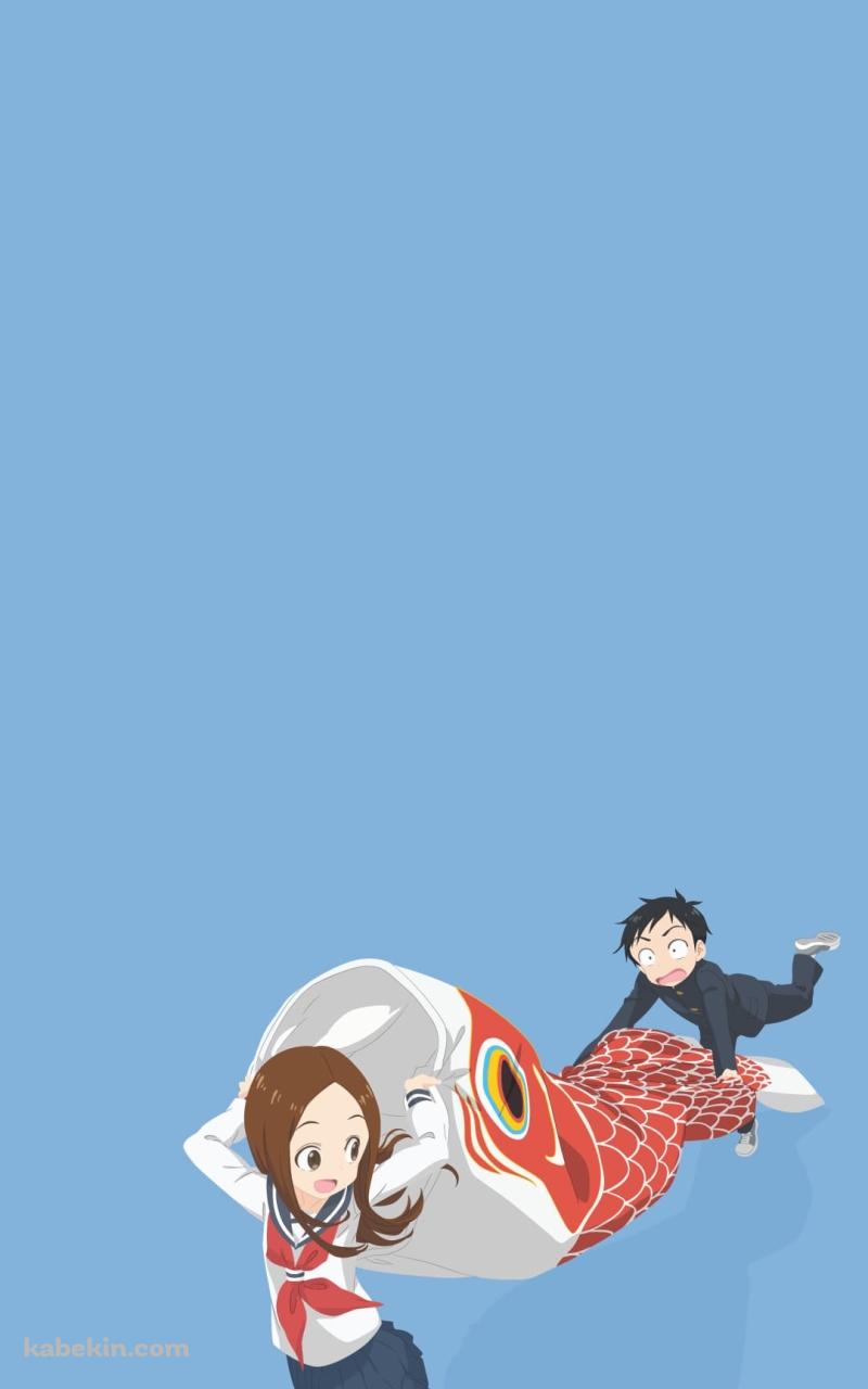 からかい上手の高木さん 西片のAndroidの壁紙(800px x 1280px) スマホ用