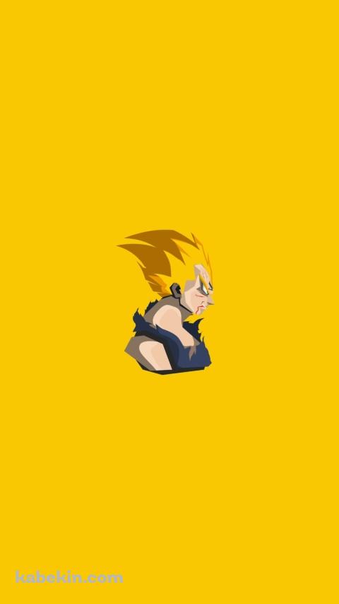 ドラゴンボールZ改 ベジータ スーパーサイヤ人のAndroidの壁紙(480px x 854px) スマホ用