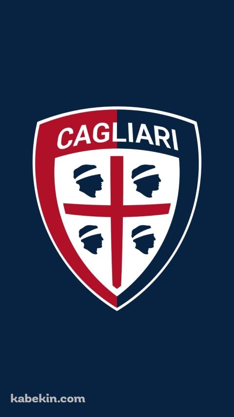 カリアリ・カルチョ（Cagliari Calcio）のAndroidの壁紙(480px x 854px) スマホ用