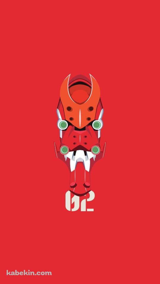 新世紀エヴァンゲリオン 弐号機 02のAndroidの壁紙(540px x 960px) スマホ用