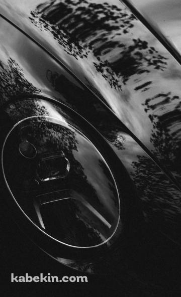 かっこいい黒のスポーツカー クローズアップのAndroidの壁紙(360px x 592px) スマホ用