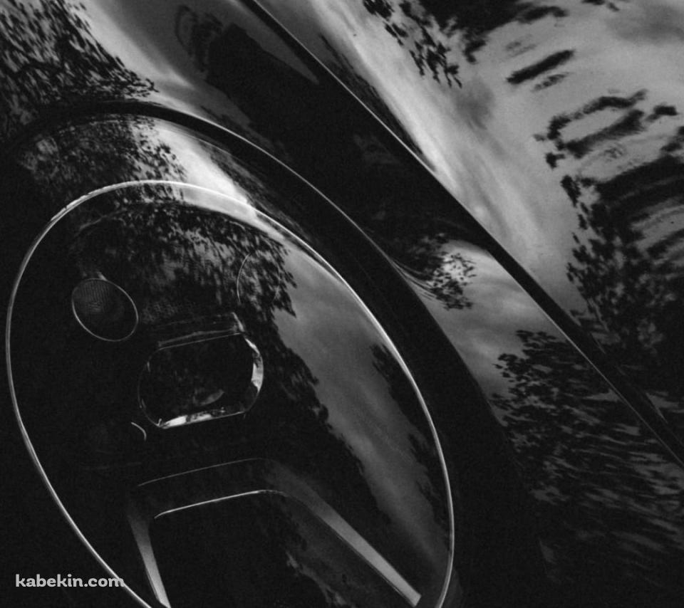 かっこいい黒のスポーツカー クローズアップのAndroidの壁紙(960px x 854px) スマホ用