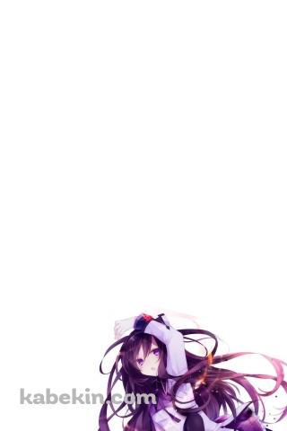 かわいい暁美 ほむらのAndroidの壁紙(320px x 480px) スマホ用