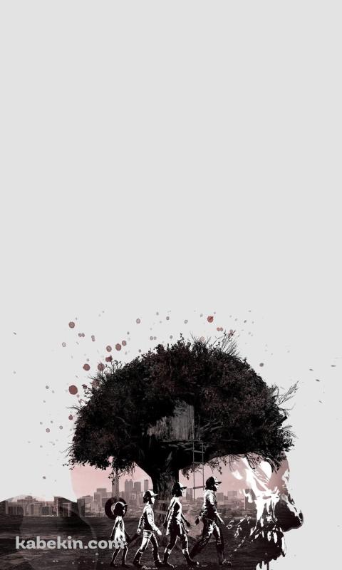 ウォーキング・デッドのAndroidの壁紙(480px x 800px) スマホ用