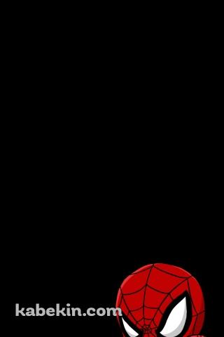 可愛いスパイダーマンのAndroidの壁紙(320px x 480px) スマホ用