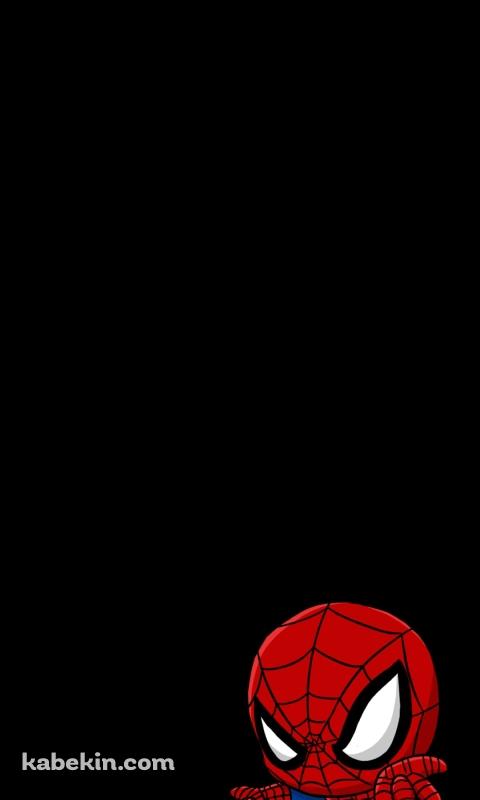 可愛いスパイダーマンのAndroidの壁紙(480px x 800px) スマホ用