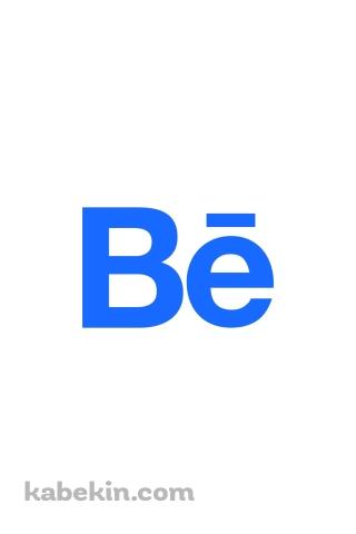 BehanceのロゴのAndroidの壁紙(320px x 480px) スマホ用