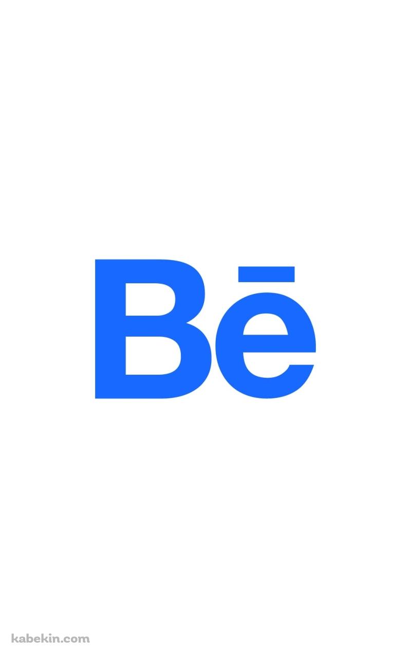 BehanceのロゴのAndroidの壁紙(800px x 1280px) スマホ用