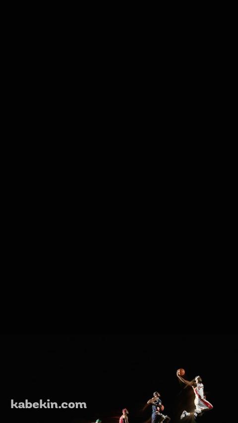 レブロン・ジェームズ ダンク バスケのAndroidの壁紙(480px x 854px) スマホ用